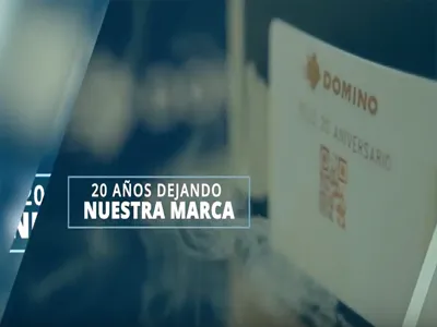 Video de aniversario produccido para nuestro cliente Domino